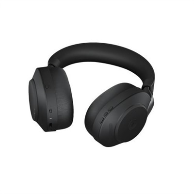Jabra Evolve2 85 MS Stereo – Micro-casque – Bluetooth – Suppresseur de bruit actif – noir – Certifié pour Microsoft Teams