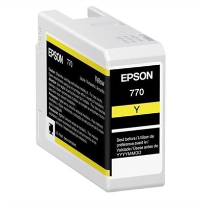 Epson 770 - 25 ml - yellow - original - ink cartridge - for SureColor P700