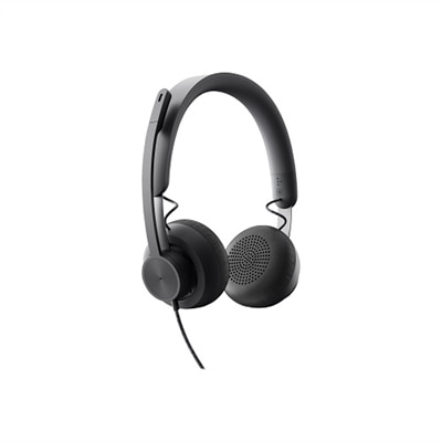 Logitech Zone Headset - Wired - Boom Mic
