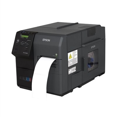 Epson ColorWorks C7500G - Label printer - color - ink-jet - 1200 x 600 dpi - up to 708.7 inch/min (mono) / up to 708.7 inch/min (color)