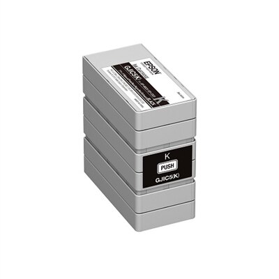 Epson GJIC5(K) - Black - original - ink cartridge - for Epson GP-C831, GP-M831; ColorWorks C831