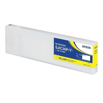 Epson SJIC30P(Y) - Yellow - original - ink cartridge - for ColorWorks TM-C7500G