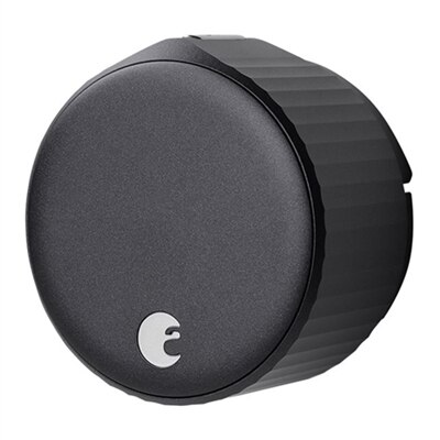 August Wi-Fi Smart Lock - Smart lock - wireless - Bluetooth, 802.11b/g/n - 2.4 Ghz - matte black