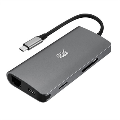 Adesso 8 in 1 - Station d'accueil - USB-C - HDMI