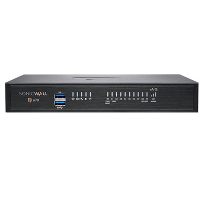 Sonicwall TZ670 Total Secure - Essential Edition 1Yr