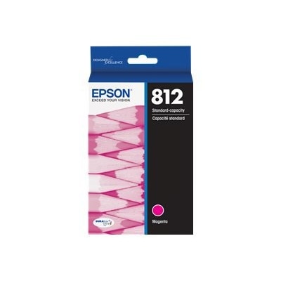 Epson T812 - Magenta - original - ink tank - for WorkForce Pro WF-7820, WF-7840