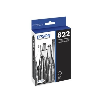 Epson T822 - Black - original - ink tank - for WorkForce Pro WF-3820, WF-4820, WF-4830