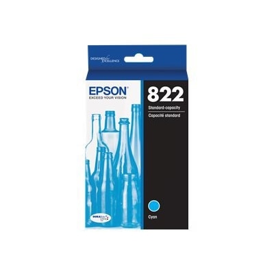 Epson T822 - Cyan - original - ink tank - for WorkForce Pro WF-3820, WF-4820, WF-4830