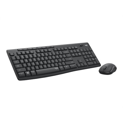 Logitech MK295 Silent Wireless Keyboard and Mouse - Graphite