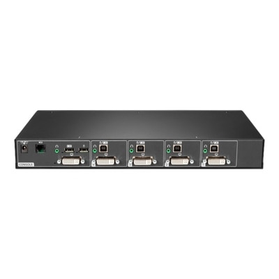 4-port Cybex SC845DPH - KVM / audio / USB switch - 4 x KVM / audio / USB - 1 local user
