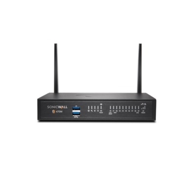 SonicWall TZ470W - Advanced Edition - security appliance - with 1 year TotalSecure
