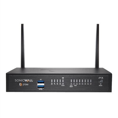 SonicWall TZ270W - Essential Edition - security appliance - with 1 year TotalSecure