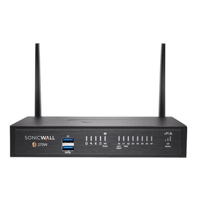 SonicWall TZ270W - Threat Edition - security appliance - with 1 year TotalSecure