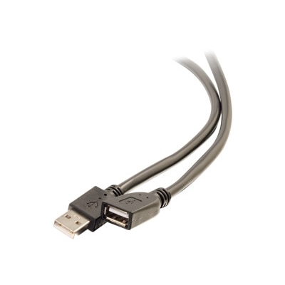 C2G 50ft USB Extension Cable - Active - Plenum Rated - M/F - USB extension cable - 4 pin mini-USB Type A (M) to 4 pin mini-USB Type A (F) - USB 2.0