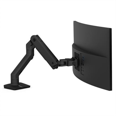 Ergotron Bras HX mono-écran, fixation bureau (noir)