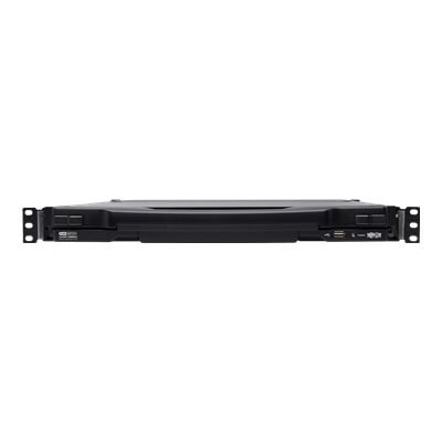 Tripp Lite NetDirector 16-Port DisplayPort KVM Switch Console with 17 in. LCD, IP Remote Access, Dual Rail, 1U Rack-Mount 17 Inch KVM console