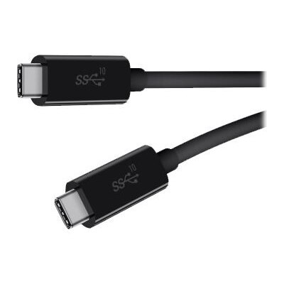 Belkin - USB cable - USB-C (M) to USB-C (M) - 5 A - 3.3 ft - 4K support - black