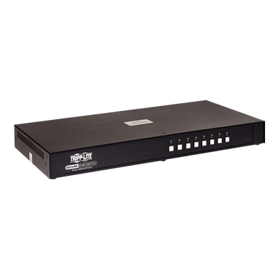 Tripp Lite Secure KVM Switch 8-Port Single-Monitor DisplayPort 4K NIAP CAC - KVM / audio / USB switch - 8 x KVM / audio / USB - 1 local user
