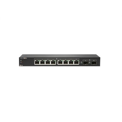 SonicWall Switch SWS12-8 - Switch - managed - 8 x 10/100/1000 + 2 x Gigabit SFP - desktop - with 1 year 24x7 Support