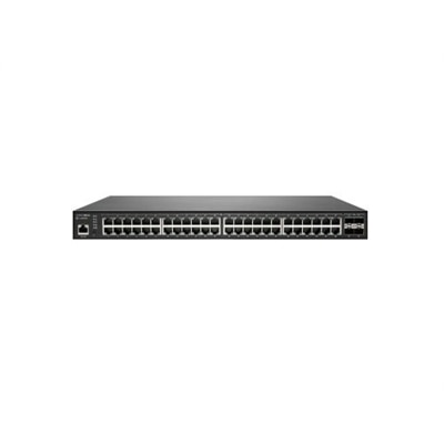 SonicWall Switch SWS14-48FPOE - Switch - managed - 48 x 10/100/1000 (PoE+) + 4 x 10 Gigabit SFP+ - rack-mountable - PoE+ (740 W)