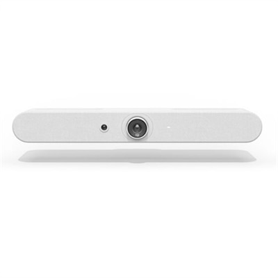 Logitech Rally Bar Mini - Video conferencing device - Zoom Certified, Certified for Microsoft Teams - white