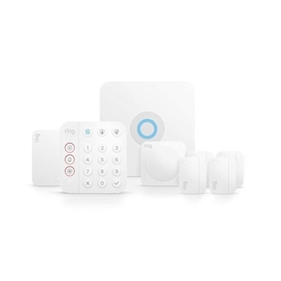 Ring Alarm (2nd Gen) 8-Piece Wireless Security System (White)
