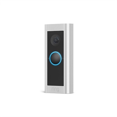 Ring Video Doorbell Pro 2 - Doorbell - wireless - 802.11b/g/n - 2.4 Ghz - satin nickel