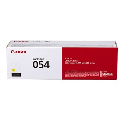 Canon 054 - Yellow - original - toner cartridge - for ImageCLASS LBP622Cdw, MF641CW, MF642Cdw, MF644Cdw
