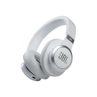 JBL LIVE 660NC - headphones with mic - 3.5 mm jack - White