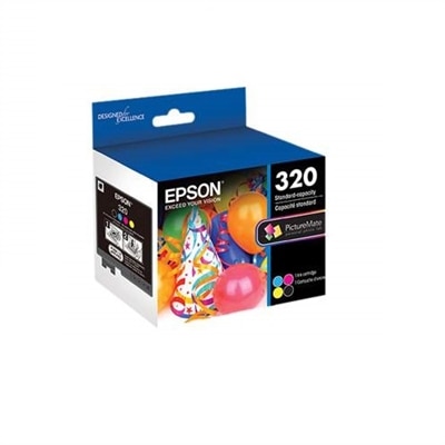 Epson 320 - Color (cyan, magenta, yellow, black) - original - ink cartridge - for PictureMate PM-400