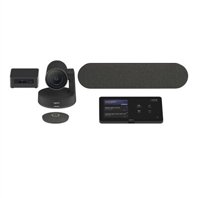 Logitech Medium Microsoft Teams Rooms with Tap + Rally System + Intel NUC - Video conferencing kit - with Intel NUC Pro Kit NUC11TNKi5