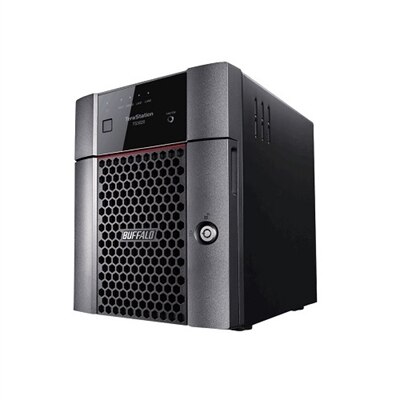 BUFFALO TS3420DN Series TS3420DN1604 - NAS server - 4 bays - 16 TB - SATA 6Gb/s - HDD 4 TB x 4 - RAID 0, 1, 5, 6, 10 - RAM 1 GB
