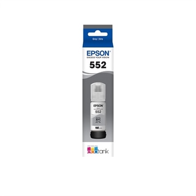 Epson 552 - 70 ml - High Capacity - dye-based gray - original - ink refill - for EcoTank ET-8500, ET-8550