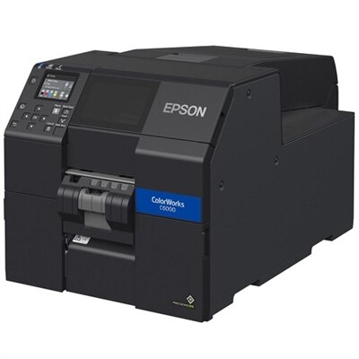 Epson ColorWorks CW-C6000P Color Inkjet Label Printer with Peel-and-Present (Gloss)