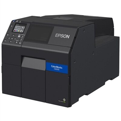Epson ColorWorks CW-C6000A Color Inkjet Label Printer with Auto Cutter (Matte)