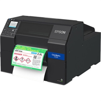 Epson ColorWorks CW-C6500P Industrial Inkjet Printer - Color - Label Print - Fast Ethernet - USB