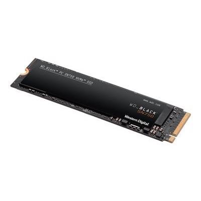 WD Black SN750 NVMe SSD WDS400T3X0C - Disque SSD - 4 To - interne - M.2 2280 - PCI Express 3.0 x4 (NVMe)
