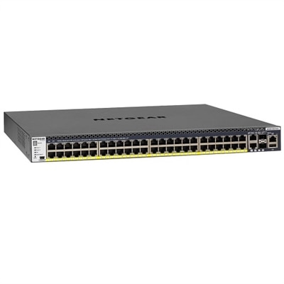 NETGEAR M4300-52G-PoE+ - switch - 52 ports - managed - rack-mountable