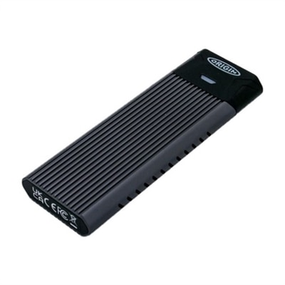 Origin Storage - 256GB Inception E840 Pro M.2 PCIe NVME Extern USB-C(10Gbps) SSD, Aluminiumgehäuse