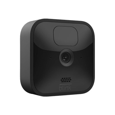 Blink - Outdoor Camera + Floodlight Kit - 1 Camera, wireless, HD floodlight mount and smart security camera - Black