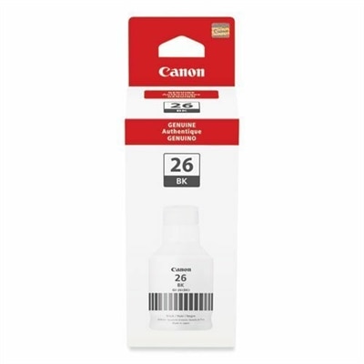 Canon GI 26 BK - Black - original - ink refill - for MAXIFY GX6020, GX7020