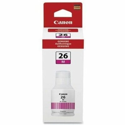 Canon GI 26 M - 132 ml - magenta - original - ink refill - for MAXIFY GX6020, GX7020