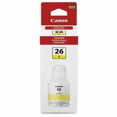 Canon GI 26 Y - 132 ml - yellow - original - ink refill - for MAXIFY GX6020, GX7020