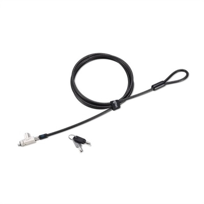 Kensington Slim N17 2.0 Keyed Laptop Lock for Wedge-Shaped Slots â Master Keyed On Demand