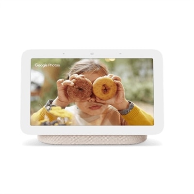 Google Nest Hub 2nd Gen - Smart Home Display - Smart Home Control with Google Assistant - Smart Speaker with Screen - chalk