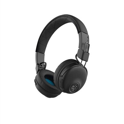 JLAB Studio Wireless On-Ear Headphoens with Built-in Mic - Black