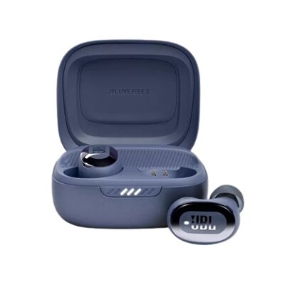 JBL Live Free 2 True Wireless Noise Cancelling Earbuds - Blue