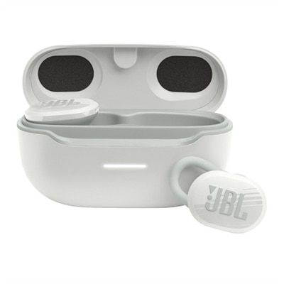 JBL Endurance Race - True wireless earphones with mic - in-ear - Bluetooth - white