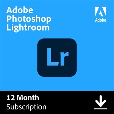 Image of Download Adobe Lightroom 12 Month Subscription 1 User 1 License