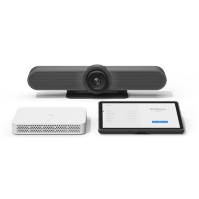Logitech RoomMate + MeetUp + Tap IP - Video conferencing kit - Zoom Certified, Certified for Microsoft Teams